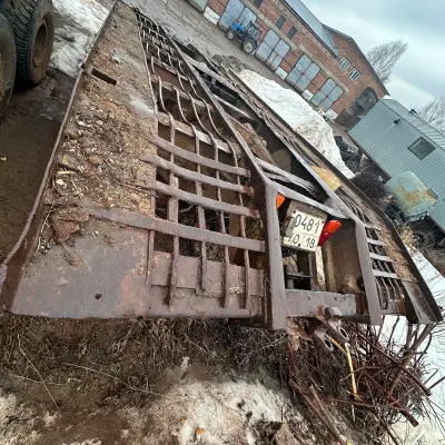 Полуприцеп ОЗТП-9554 г/н 0481УО18, 1986 г.в.