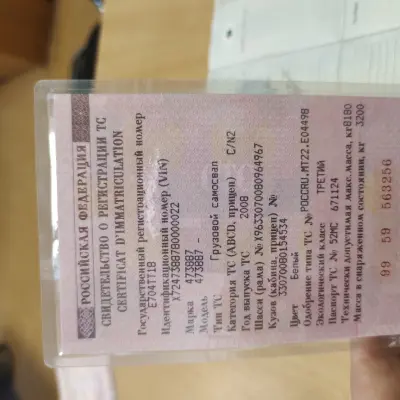 Самосвал ГАЗ 473887 г/н Е704ТТ18, 2008 г.в. (бензин)