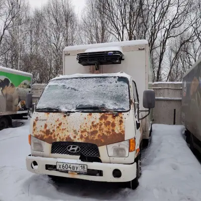 Грузовой рефрижератор HYUNDAI HD78NO г/н  Х604ВУ18, 2011 г.в.