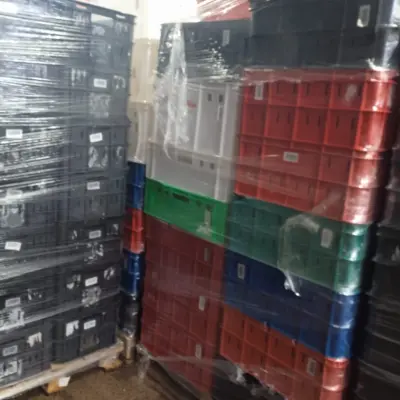 Пластиковые ящики HDPE, ломанные