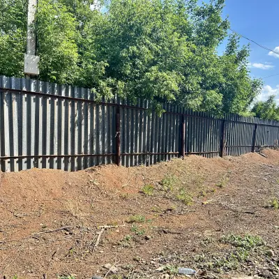 Забор из профнастила