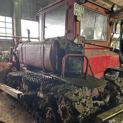 Гусеничный трактор ДТ-75 ДЕРС2 с бул. оборуд. г/н 0777УУ18, 2007 г.в.