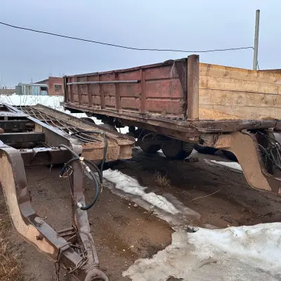 Полуприцеп ОЗТП-9554 г/н 0481УО18, 1986 г.в.