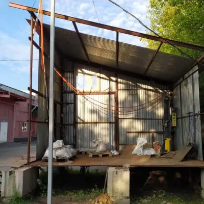 Лом черных металлов с демонтажем