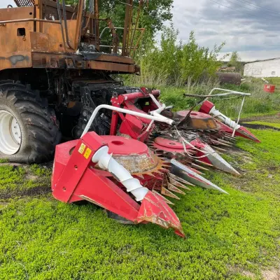 Жатка кукурузная Kemper Champion 4500 + кормоуборочный комбайн марка РСМ-1401, гос. номер 5329 УС/18