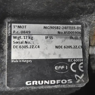 Насос Grundfos 3MOT MG90SB2-FT115-D1 U380-415V