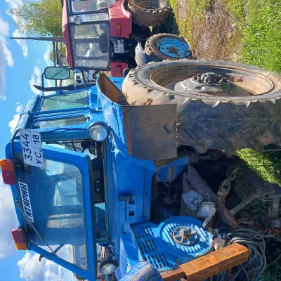 Трактор МТЗ-80, г/н 18 УС 3344, 1982 г.в.