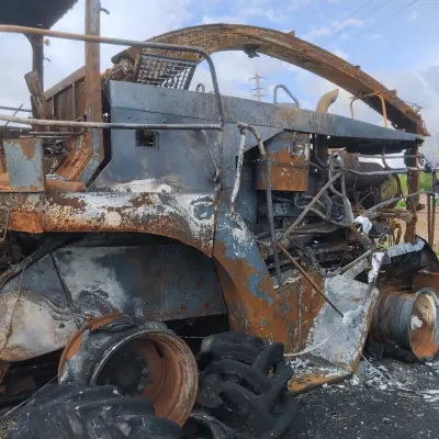 Жатка кукурузная Kemper Champion 4500 + кормоуборочный комбайн марка РСМ-1401, гос. номер 5329 УС/18