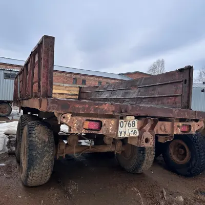 Полуприцеп тракторный 1 ПТС-9 г/н 0768УУ18, 1990 г.в.
