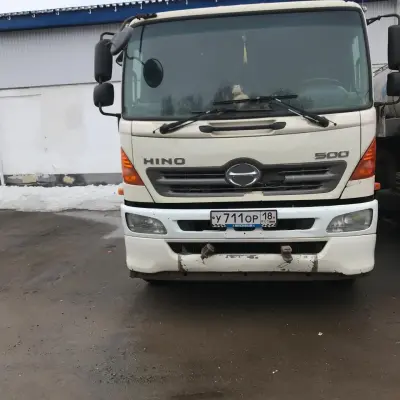 Автоцистерна 560334 на шасси HINO FM8JLTD-TGR , г/н У711ОР18, 2014 г.в.