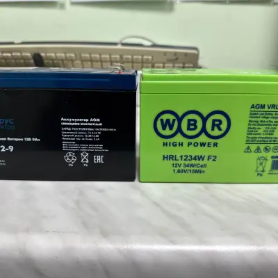 Аккумуляторные батареи, б/у