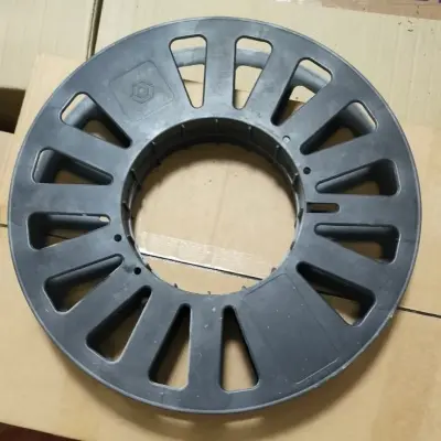 Пластиковая кассета б/у от колбасной скрепки