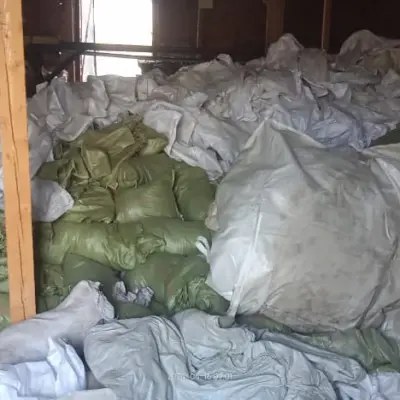 Отходы мешков из полипропилена б/у ООО «Можгинский элеватор»