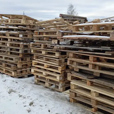 Лом деревянных поддонов (г. Кунгур)