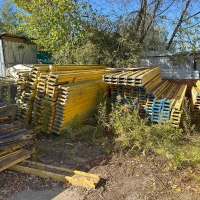 Двутавровая фанерно-деревянная балка опалубки перекрытий