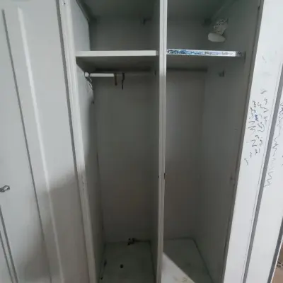 Шкафы металлические 2-х секционные 1860х800х500мм