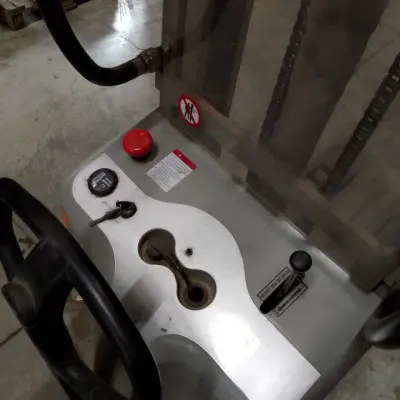 Штабелер ручной гидравлический с электродвигателем вил Tisel SES 1535, 2016 г.в.