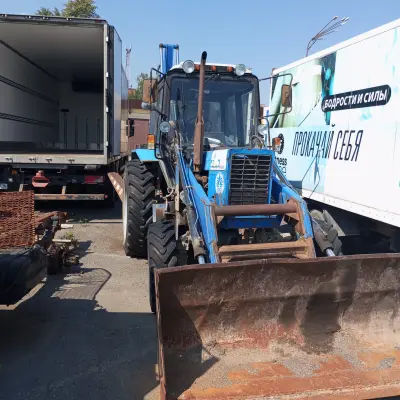 Экскаватор-погрузчик «Елазовец» ЭП-2626Е на базе МТЗ 82.1 г/н УТ3843, 2007 г.в.