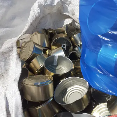 Лом жестяной банки (брак)