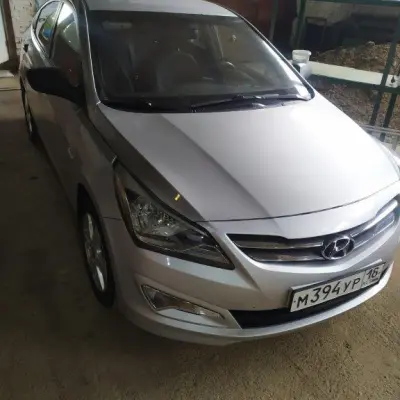 Hyundai Solaris АКПП 1.5 г/н М394УР18, 2015