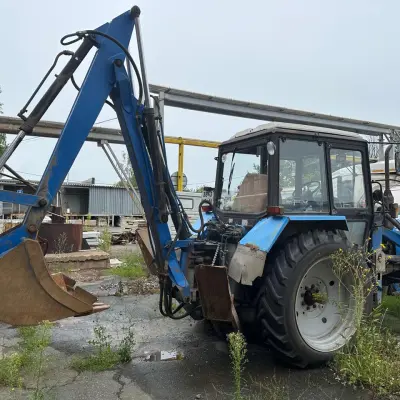 Экскаватор-погрузчик «Елазовец» ЭП-2626Е на базе МТЗ 82.1 г/н УТ3843, 2007 г.в.