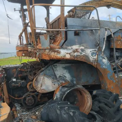 Жатка кукурузная Kemper Champion 4500 + кормоуборочный комбайн марка РСМ-1401, гос. номер 5329 УС/18