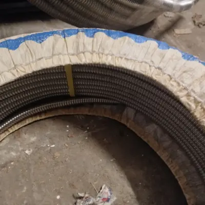 Труба нержавстальная гофрированная (новая)