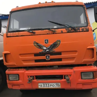 Автоцистерна на шасси КАМАЗ-565862, г/н А333РО/18, 2011 г.в.