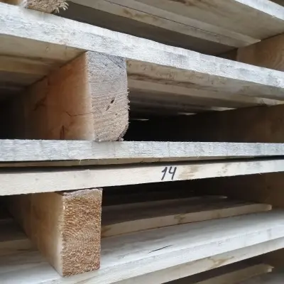 Поддон деревянный двухнастильный 1200х1000мм б/у