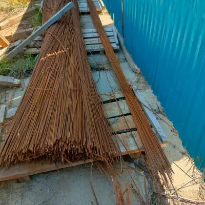 Лежалый металлопрокат - сталь круглая, прутки (единый лот)