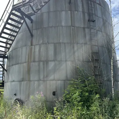 Лом черных металлов (демонтаж резервуаров из-под мазута в Пермском крае)