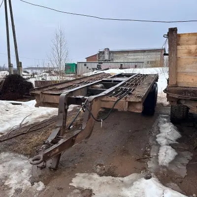 Полуприцеп ОЗТП-9554 г/н 0481УО18, 1986 г.в.