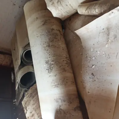 Отходы полимеров - ленты пометоудаления (г. Глазов)