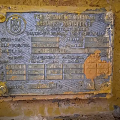 Вакуумно-выпарная установка Виганд-8000 (wiegand), 1989 г.в.