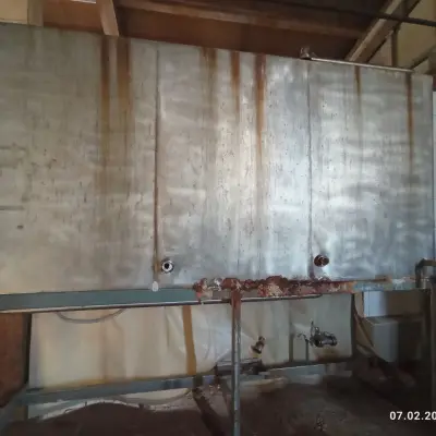 Емкость нерж. для тузлука с камерой смесительной GMA 400 для солеконцентратора