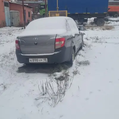 Автомобиль после ДТП - LADA, 219010, LADA GRANTA г/н К898УР18, 2016 г.в.