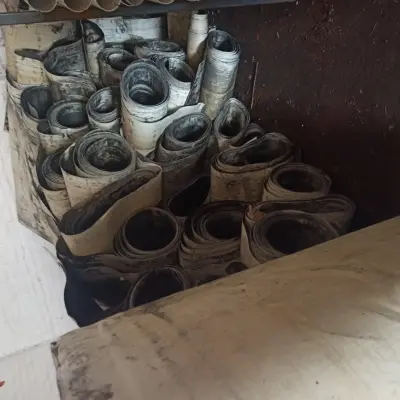 Отходы полимеров - ленты пометоудаления (г. Глазов)