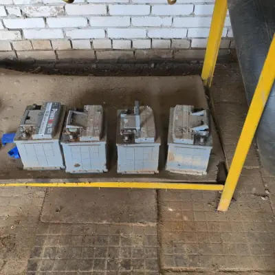 Аккумуляторы б/у (с неслитым электролитом)