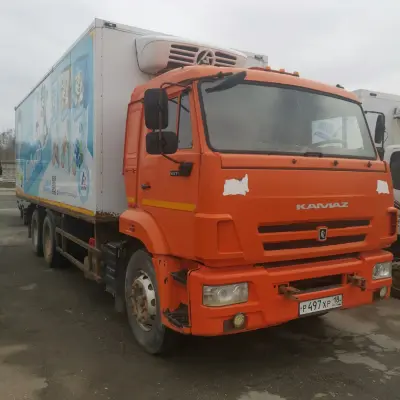 Автомобиль рефрижератор КАМАЗ 6708В2-10 г/н Р497ХР18RUS, 2016 г.в.