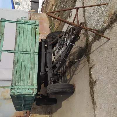 Фронтальный погрузчик на базе МТЗ-82 г/н18УЕ 0664, 2002 г.в.  и Прицеп тракторный 2ПТС4  Гос. № 0665УЕ18