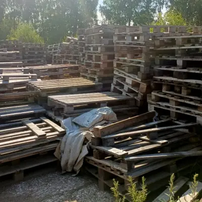Деревянные поддоны б/у лом, разного размера (стандарт/нестандарт) в Пермском крае