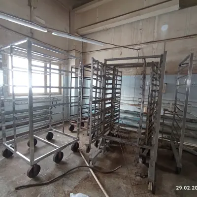 Тележка (клеть) для копчения рыбы б/у