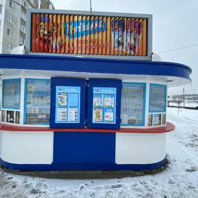 Киоски металлические «ИЖМОЛОКО» (г. Ижевск ул. Автозаводская, 17)