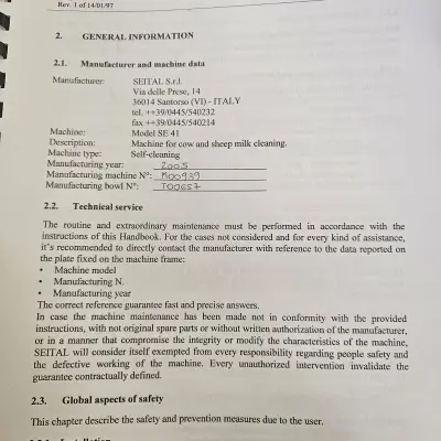 Сепараторы холодной очистки молока SE-41X - 3шт, г. Казань