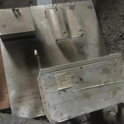 Комплектующие части для линии убоя свиней фирмы ЕМФ, 2006 г.в.