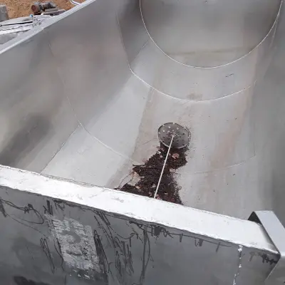 Ванна калье из нержавеющей стали (г. Глазов)