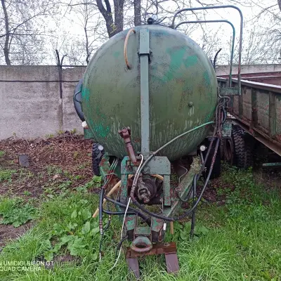 Прицеп разбрасыватель МЖТ-10, гос. № УХ330218, 1990 г.в.