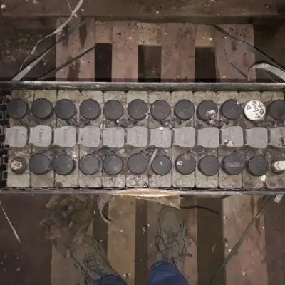 Аккумуляторные гелевые батареи, б/у