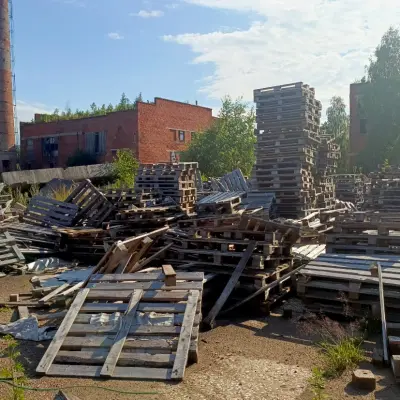 Деревянные поддоны б/у лом, разного размера (стандарт/нестандарт) в Пермском крае