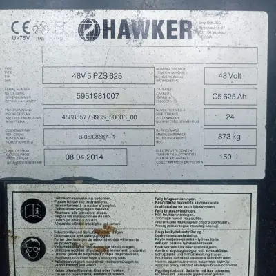 Батареи аккумуляторные б/у hawker 48V